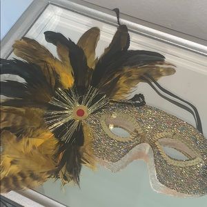 Elegant masquerade mask